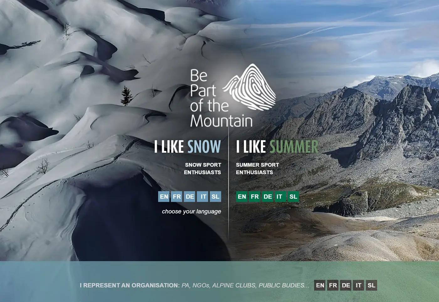 be part of the mountain site web